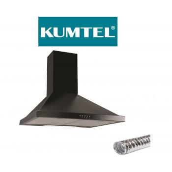 KUMTEL KO-705 (DP 6-S )SİYAH DAVLUMBAZ BACA BORUSU HEDİYE !!