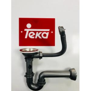 TEKA 1 GÖZ PASLANMAZ CELİK EVİYE SİFONU